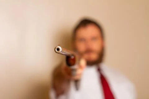 Tip of a gun Stock Photos