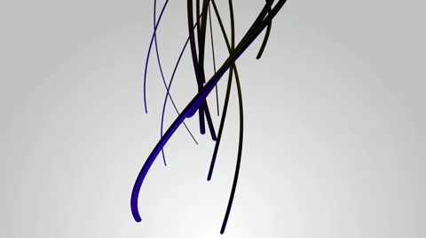 Tip neon strings Stock Footage 55444550