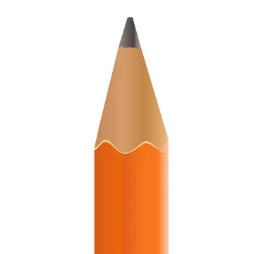 Tip of sharp pencil イラスト素材