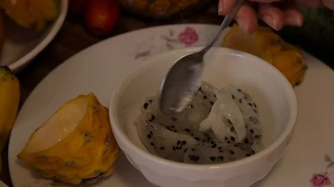 Tipacaya pulp Stock Footage 103033106