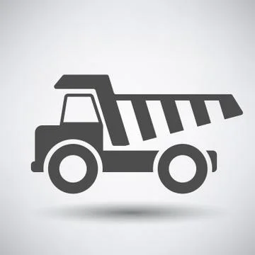 Tipper car  icon Stock-Illustration