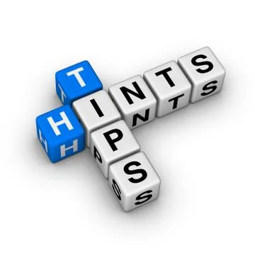 Tips and hints Stock Illustration
