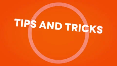 Tips and tricks-Abstract Title Stock Footage 138588360