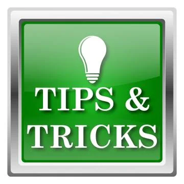 Tips and tricks icon Illustrazione stock