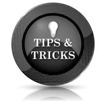 Tips and tricks icon Illustrazione stock