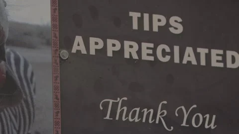 Tips appreciated Stock Footage 310688475