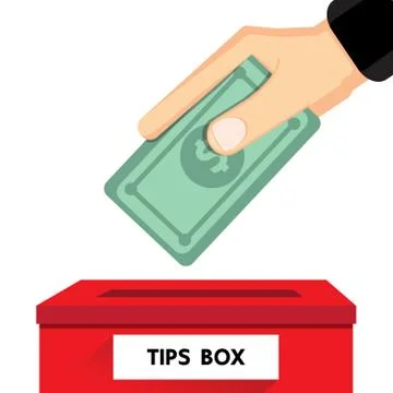 Tips box Stock Illustration