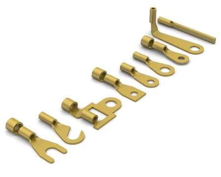 Tips cable crimp Stock-Illustration