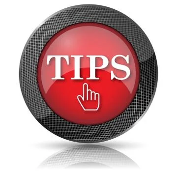 Tips icon Illustrazione stock
