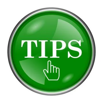 Tips icon Illustrazione stock