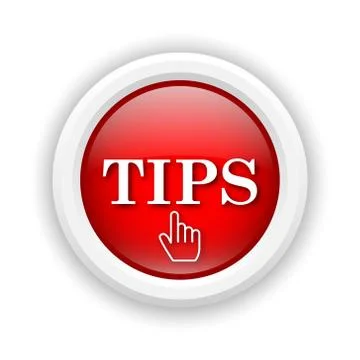 Tips icon Illustrazione stock