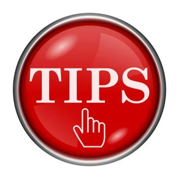 Tips icon Illustrazione stock