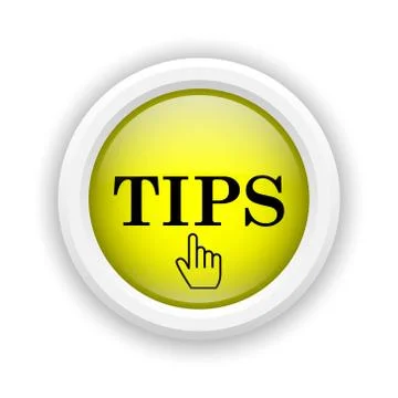 Tips icon Illustrazione stock