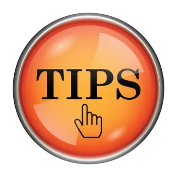 Tips icon Illustrazione stock