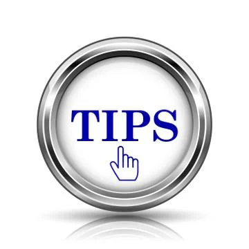 Tips icon Illustrazione stock