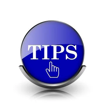 Tips icon Illustrazione stock