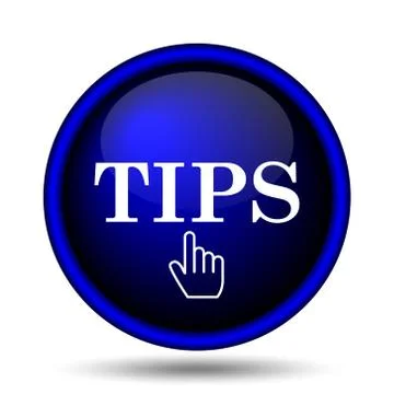 Tips icon Illustrazione stock