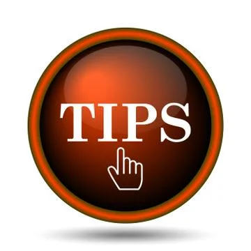 Tips icon Illustrazione stock