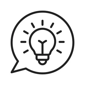 Tips icon vector image. Stock Illustration