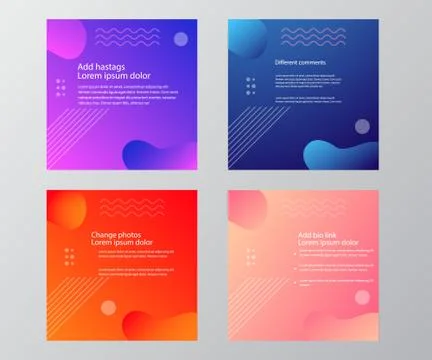 Tips for your instagram post Illustrazione stock