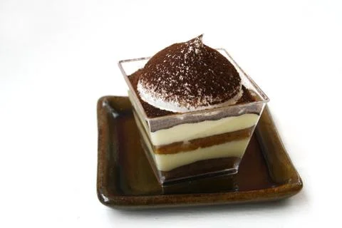 Tiramisu cake Stock Photos