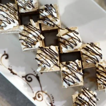 Tiramisu cake Stock Photos