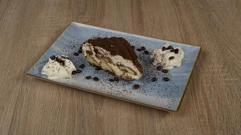 Tiramisu sweets Stock Photos