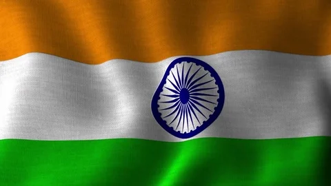 National Flag Of India Stock Footage ~ Royalty Free Stock Videos | Pond5