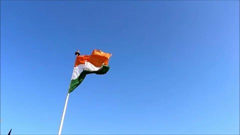 Tiranga (Tri coloured) the national flag... | Stock Video | Pond5