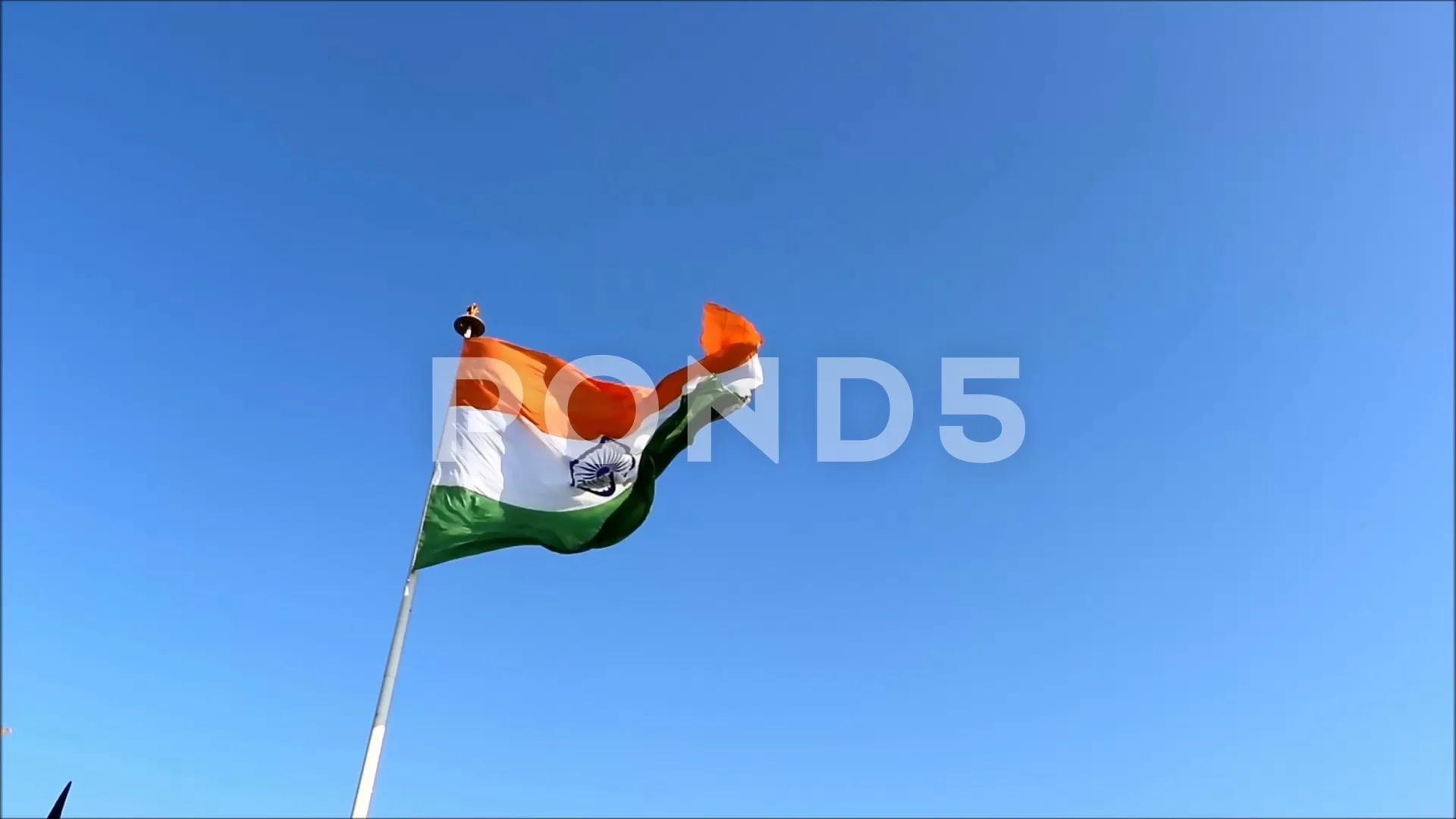 Tiranga (Tri coloured) the national flag... | Stock Video | Pond5