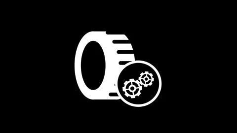 Tire and gears Stock Footage 335609233