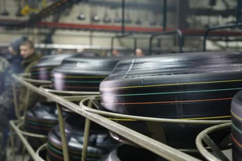 Tire blanks Stock Photos