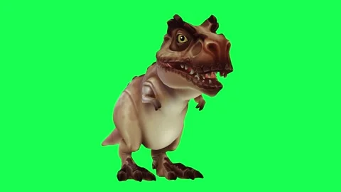 Tire  cartoon character is introducing yourself and eating his tongue in green s Video stock 245358249