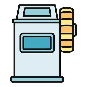 Tire changer machine icon for auto service 스톡 일러스트