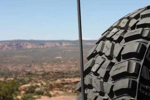 Tire Close Up Stock Photos