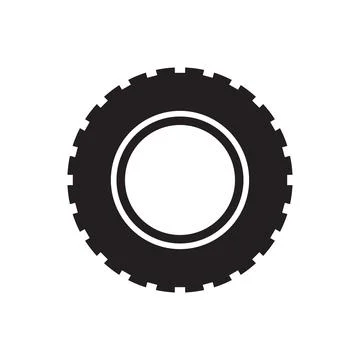 Tire flat icon vector for your web site design, logo, app, UI. illustration Stock-Illustration