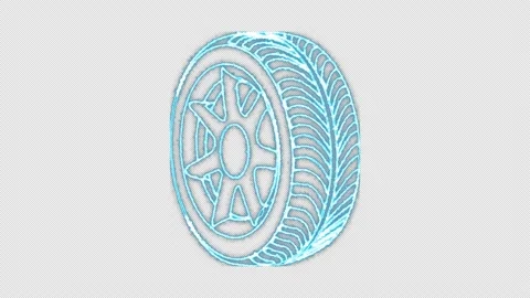 Tire Stock Footage 159527058