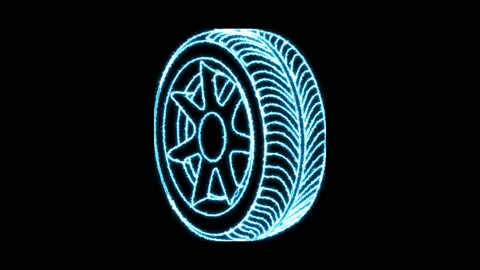 Tire Stock Footage 159529379
