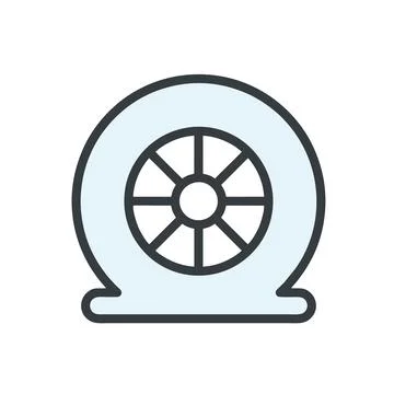 Tire icon vector templates Stock Illustration