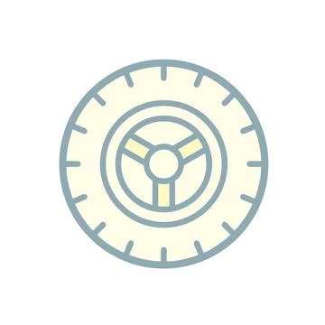 Tire icon vector templates Stock Illustration