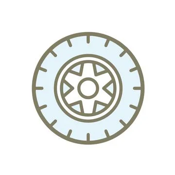 Tire icon vector templates Stock Illustration