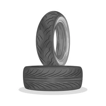 Tire Illustration Stock Illustration