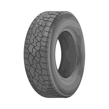 Tire Illustration Stock Illustration