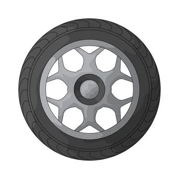 Tire illustration Stock Illustration