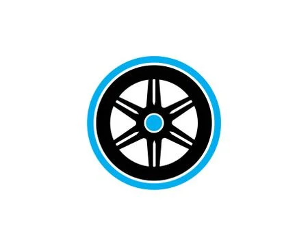 Tire illustration vector template Stock Illustration