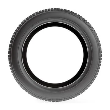 Tire isolated on the white background Stock Illustration