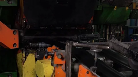 Tire Manufacturing Process Stock Footage 75519530