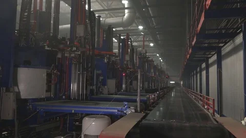 Tire Manufacturing Process Stock Footage