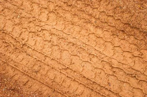 Tire mark . Stock Photos