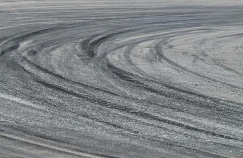 Tire marks Stock Photos